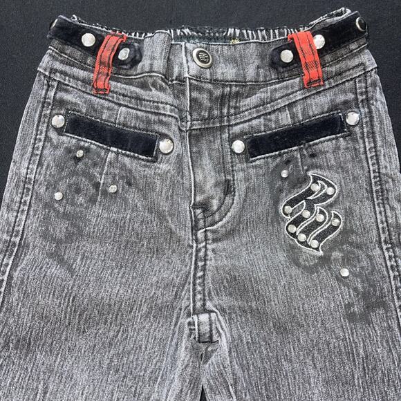 Rocawear Other - Roca Wear Baby Girl 3T Bejeweled Black Jeans